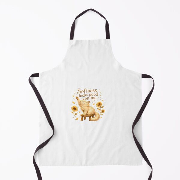 Item preview, Golden Hour Cat Softness Looks Good On Me Sunflower designed and sold by AQUILAKREO.