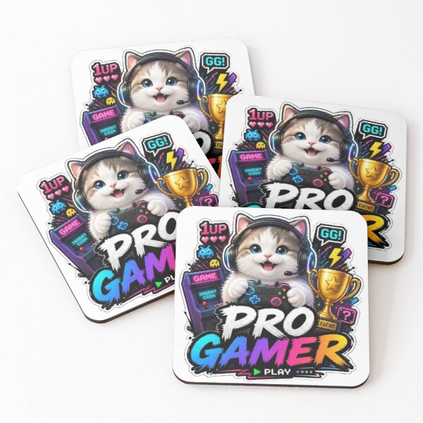 Item preview, Pro Gamer Cat Graphic Tee designed and sold by Stylestickers55.