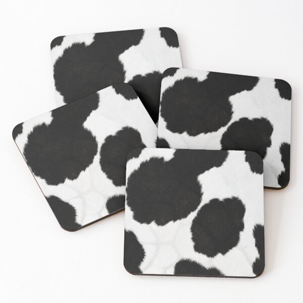 Item preview, Classic Black and White Cow Print Pattern designed and sold by 21 Tulips.