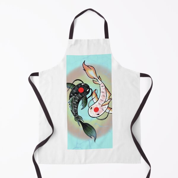 Item preview, Koi carp: yin and yang designed and sold by Okami0341.