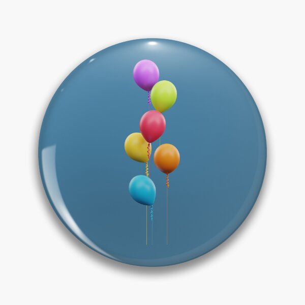 Item preview, Cute Rainbow Balloons Bunch Colorful Birthday Party Graphic designed and sold by SolutionsArt.
