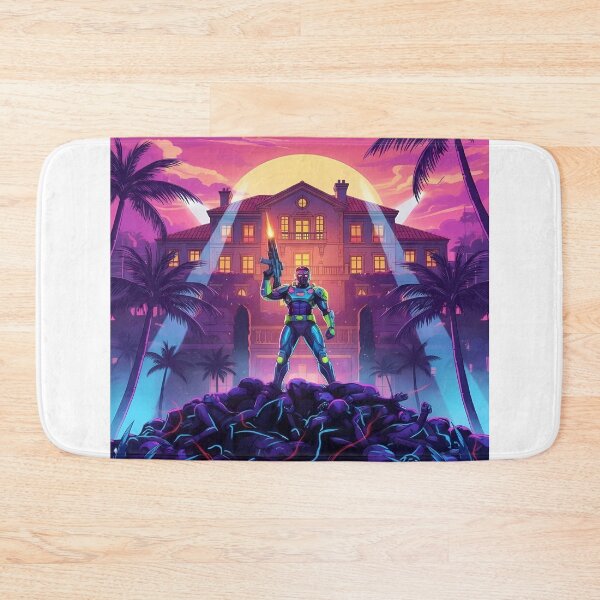 Item preview, Level Completed - Cyberpunk Vice City Gaming Art designed and sold by Modern Nest Art.