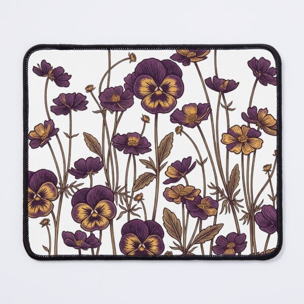 Item preview, Vintage Purple Pansy Floral designed and sold by 0606PM.