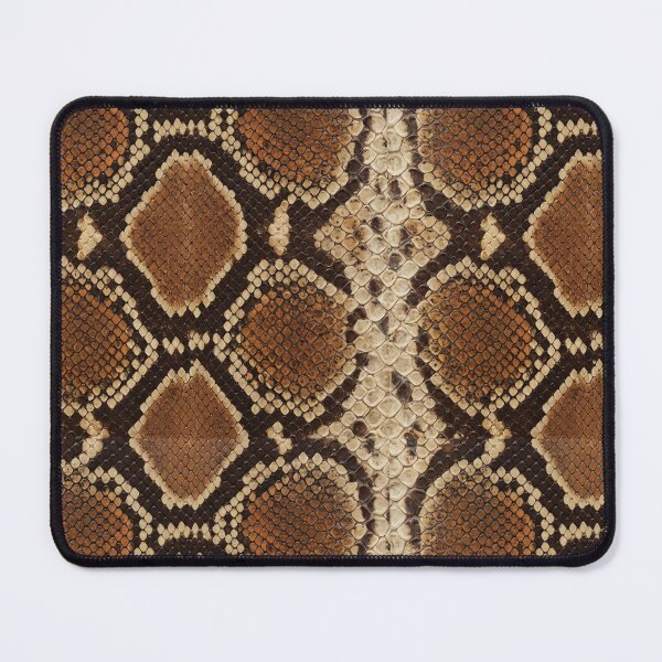 Item preview, Realistic Brown Python Snakeskin Pattern designed and sold by 21 Tulips.