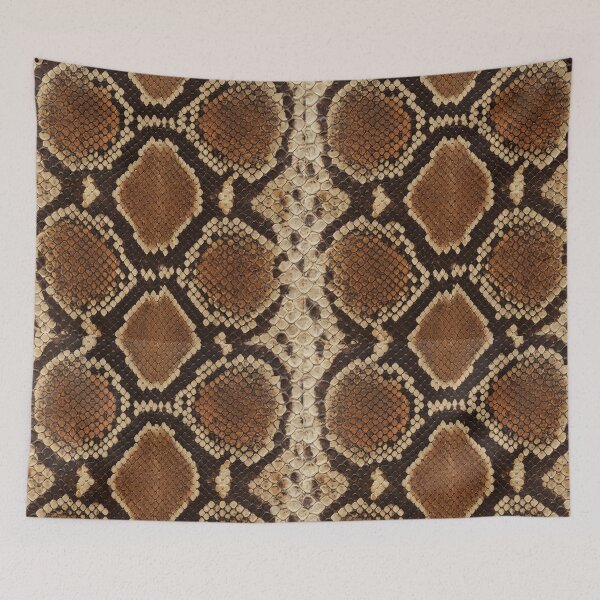 Item preview, Realistic Brown Python Snakeskin Pattern designed and sold by 21 Tulips.
