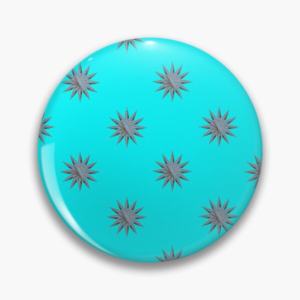 Item preview, Empire Stars blue on teal designed and sold by TerenceLacey.