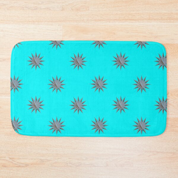 Item preview, Empire Stars blue on teal designed and sold by TerenceLacey.