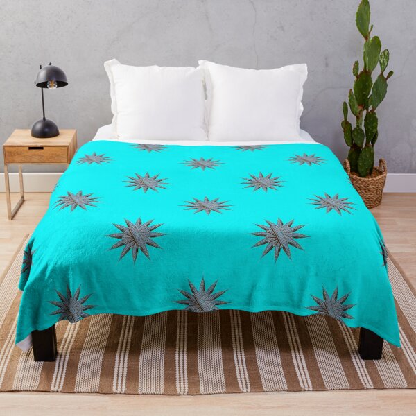 Item preview, Empire Stars blue on teal designed and sold by TerenceLacey.