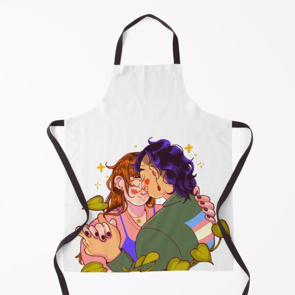 Item preview, Transgender Couple Romance Illustration designed and sold by Rhodes Shop.