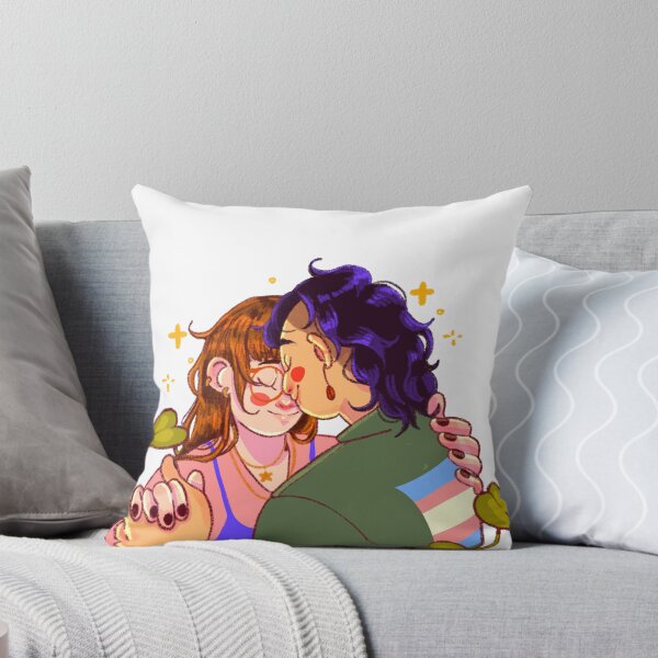 Item preview, Transgender Couple Romance Illustration designed and sold by Rhodes Shop.