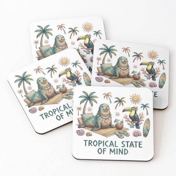 Item preview, Tropical State of Mind designed and sold by DucksAbducted.