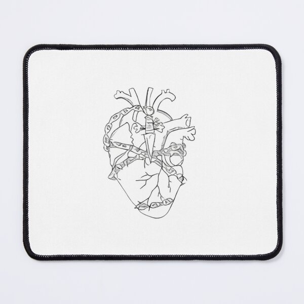 Item preview, The Conjurer Chains Curse - Wrapped Human Heart Tattoo designed and sold by Mrdonut-ARt.