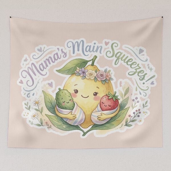 Item preview, Mama's Main Squeezes Cute Lemon Strawberry Pickle Mother's Day Gift designed and sold by Basma Designs | Funny Shirts, Stickers & Mugs.