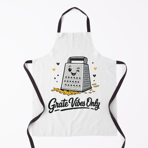 Item preview, Grate Vibes Only – Funny Cheese Pun Kitchen Design designed and sold by Apotheosis by Irie Meraki.