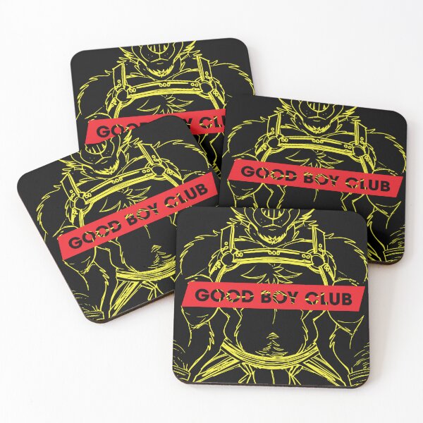 Item preview, Gogowolf - Geared up Wolf - YELLOW LINE ART designed and sold by GOOD BOY CLUB.
