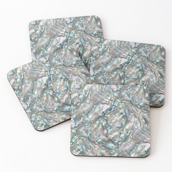 Item preview, Iridescent Abalone Shell Mother of Pearl Pattern designed and sold by 21 Tulips.