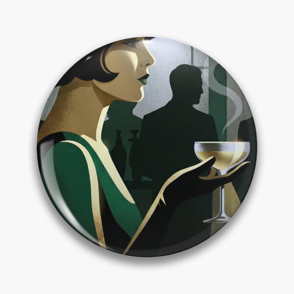 Item preview, Cocktails at the Speakeasy designed and sold by Andy Gambino Art.