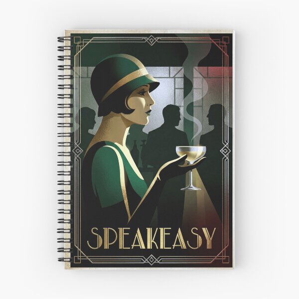 Item preview, Cocktails at the Speakeasy designed and sold by Andy Gambino Art.