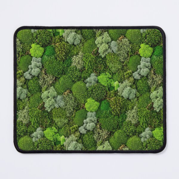 Item preview, Lush Green Moss Wall Forest Floor Pattern designed and sold by 21 Tulips.