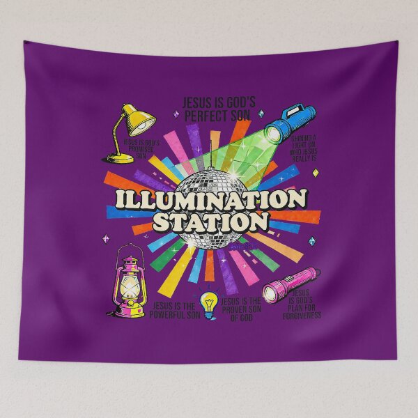 Item preview, VBS 2026 Christian Illumination Station Jesus Vacation Bible School designed and sold by SannaThuy.