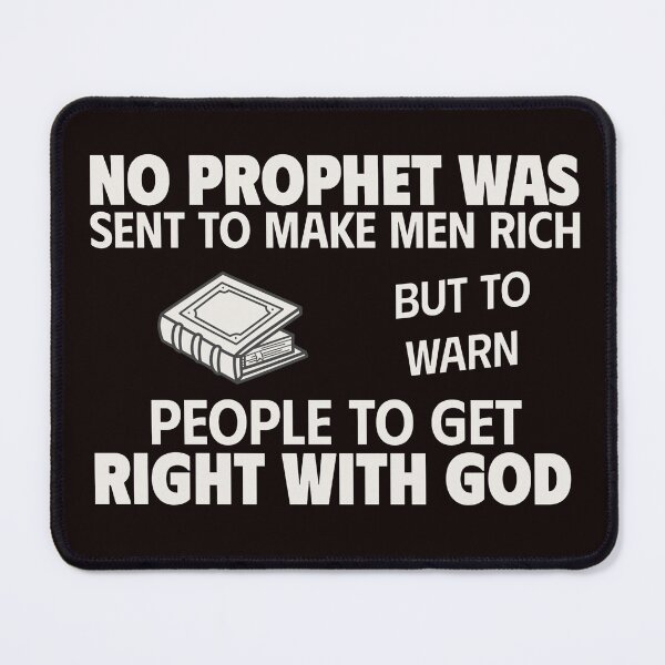 Item preview, NO PROPHET WAS SENT TO MAKE MEN RICH | CORE INSIGHTS SERIES — BEREAN EDITION designed and sold by WitLounge.