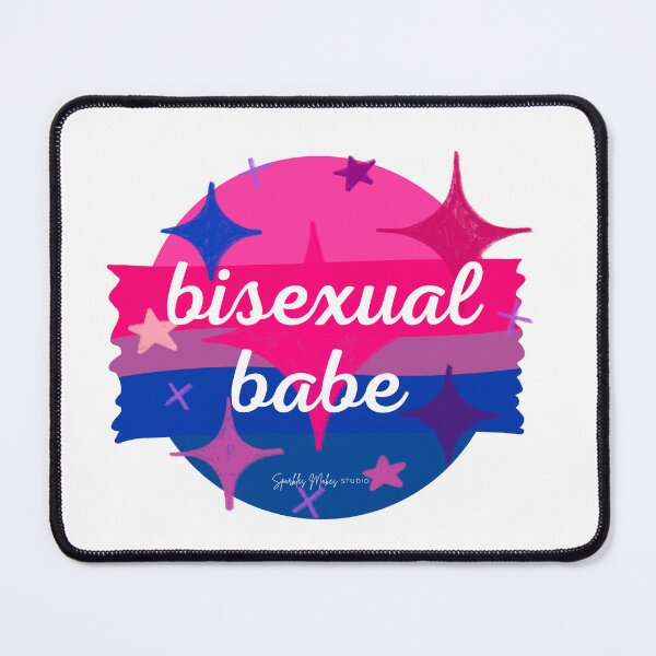 Item preview, Bisexual Babe Sparkle designed and sold by SparklesMakesStudio.