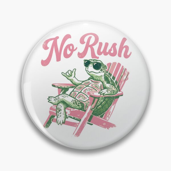 Item preview, "No Rush" Turtle designed and sold by Joruproyect.