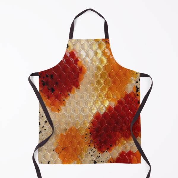 Item preview, Vibrant Japanese Koi Fish Scale Pattern designed and sold by 21 Tulips.