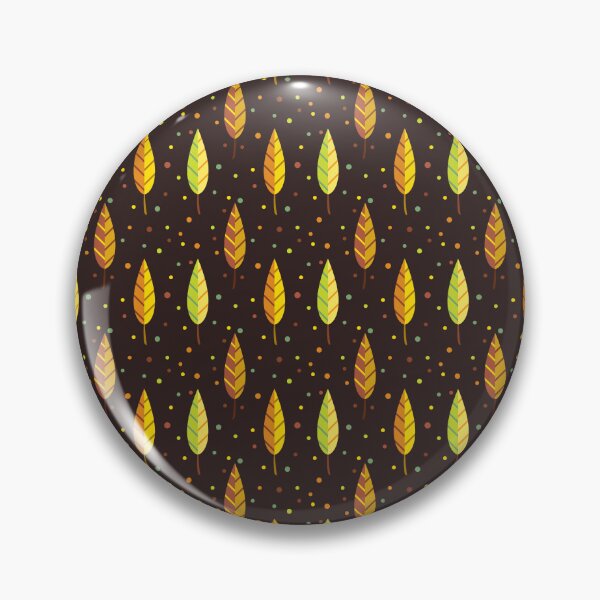 Item preview, Cozy Autumn Leaves and Polka Dot Seamless Pattern designed and sold by mrhighsky.