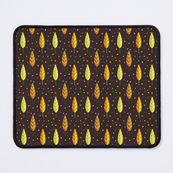 Item preview, Cozy Autumn Leaves and Polka Dot Seamless Pattern designed and sold by mrhighsky.