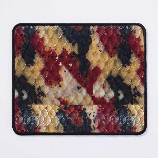 Item preview, Tricolor Japanese Koi Fish Scale Pattern designed and sold by 21 Tulips.