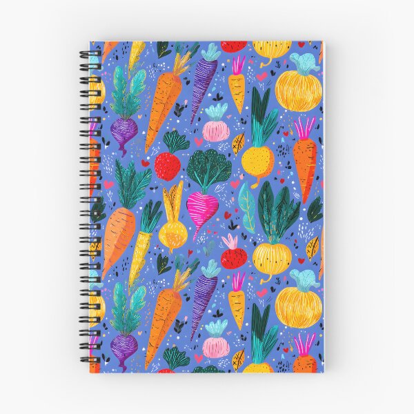 Item preview, Fresh Root Vegetables Vegetarian Food Retro Pattern designed and sold by SecretDicer.
