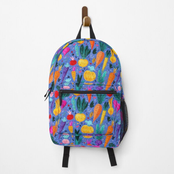 Item preview, Fresh Root Vegetables Vegetarian Food Retro Pattern designed and sold by SecretDicer.