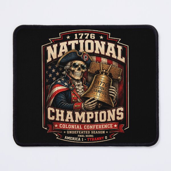 Item preview, 1776 National Champions Patriotic Funny Fourth of July designed and sold by elongatedjazz.