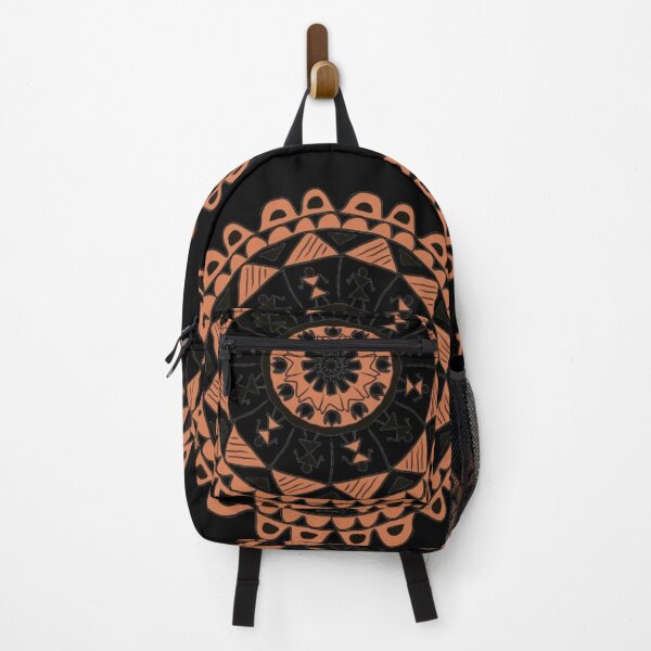 Item preview, Copy of Handcrafted Tribal Mandala | Earthy Boho Sacred Geometry Art designed and sold by MysticPurpleHue.