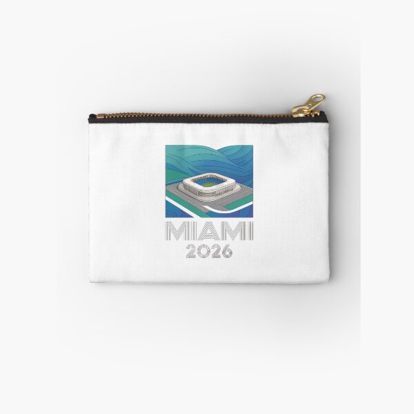 Item preview, Miami 2026 Ocean Wave Football T-Shirt V8 designed and sold by DarylWelsh2024.