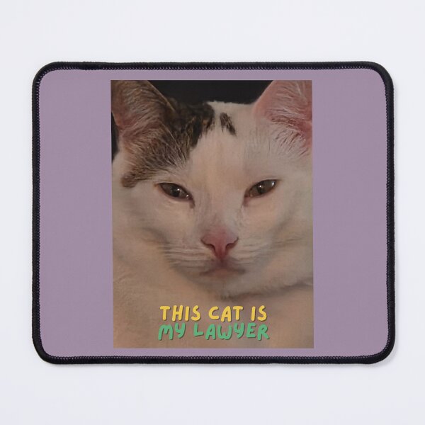 Item preview, Cat Lawyer designed and sold by ritzrobinben.