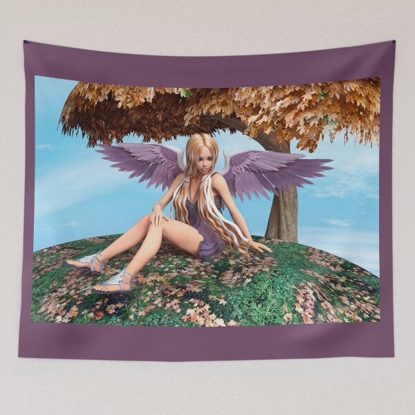 Item preview, Autumn Angel Woodland Fantasy Art designed and sold by Vac1.