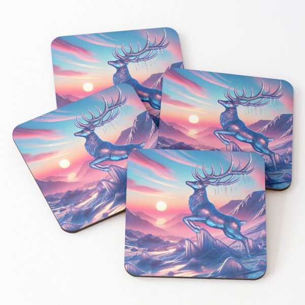 Item preview, Ice Deer, Ai Generated Art designed and sold by ACC .