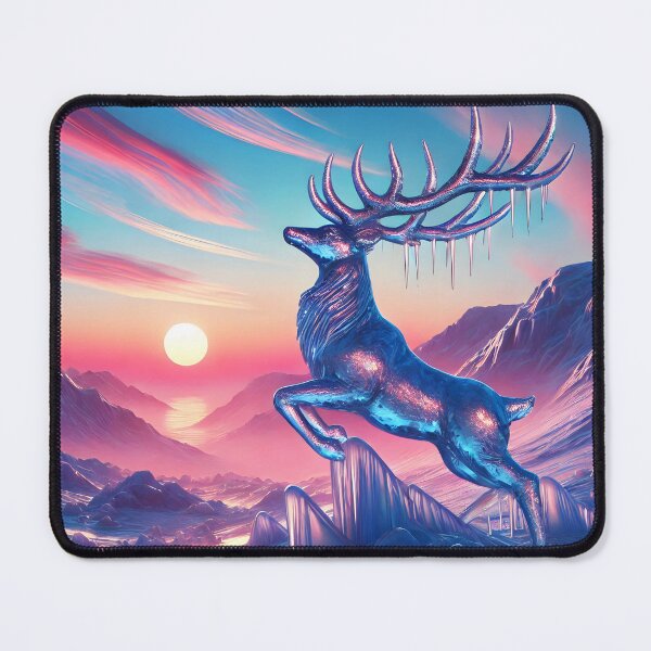Item preview, Ice Deer, Ai Generated Art designed and sold by ACC .