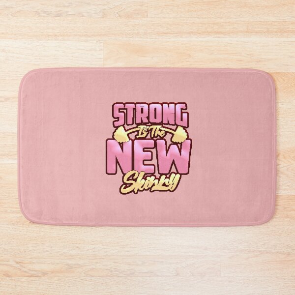 Item preview, Strong Is The New Skinny Gym Girl Motivational Shirt designed and sold by AstronautMerch.
