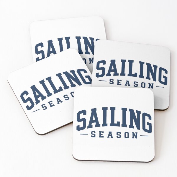 Item preview, Sailing Season Retro Varsity Typography Navy Blue Regatta designed and sold by JackCurtis1991.