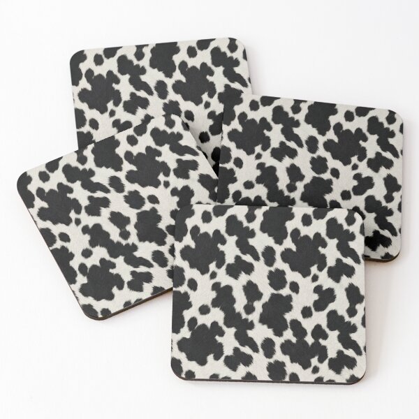 Item preview, Dense Black and White Dalmation and Cow Print Pattern designed and sold by 21 Dragonflies.