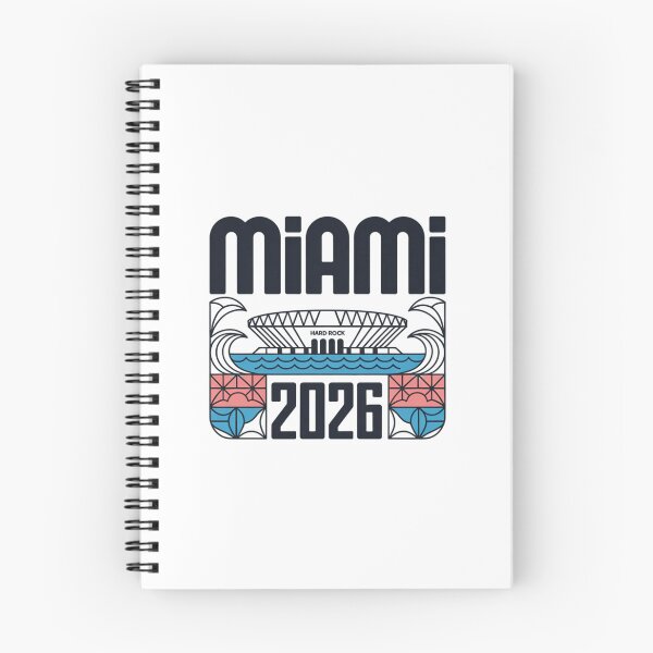 Item preview, Miami 2026 Ocean Wave Football T-Shirt V9 designed and sold by DarylWelsh2024.