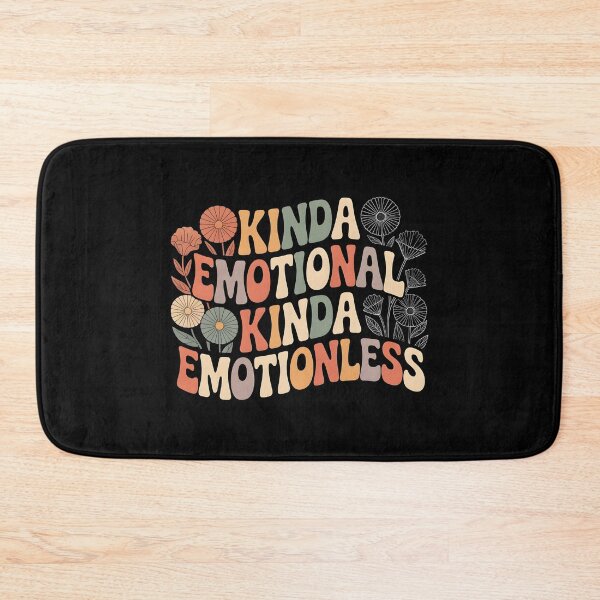Item preview, Kinda Emotional Kinda Emotionless Personality Humor Design for Emotional Duality designed and sold by Redgiant87x.