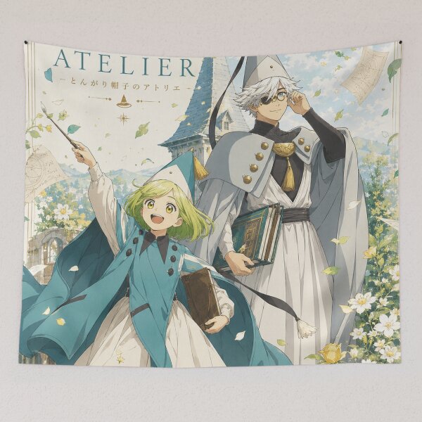 Item preview, Witch Hat Atelier Qifrey and Coco Anime Poster designed and sold by MattSherman.