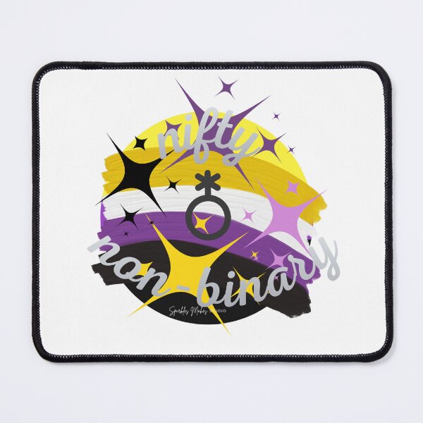 Item preview, Nifty Non-Binary designed and sold by SparklesMakesStudio.