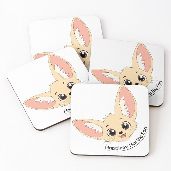Item preview, Happy Fennec Fox  designed and sold by maniacdesignz11.