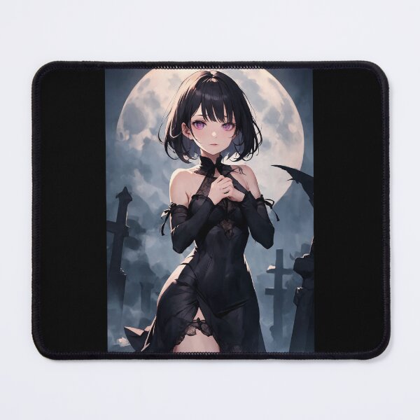 Item preview, Gothic Moon Anime Girl in Moonlight designed and sold by iloveanimechibi.