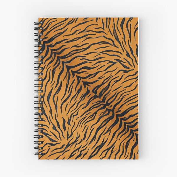 Item preview, Orange and Black Tiger Stripe Pattern designed and sold by 21 Tulips.